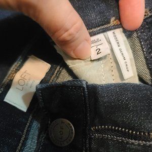 Modern denim crop Loft jeans